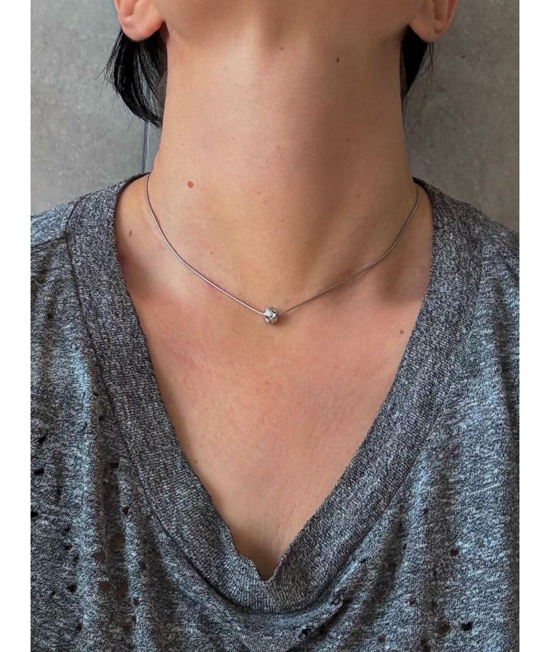 TIFFANY&CO Серебряное колье из белого золота, фото 6