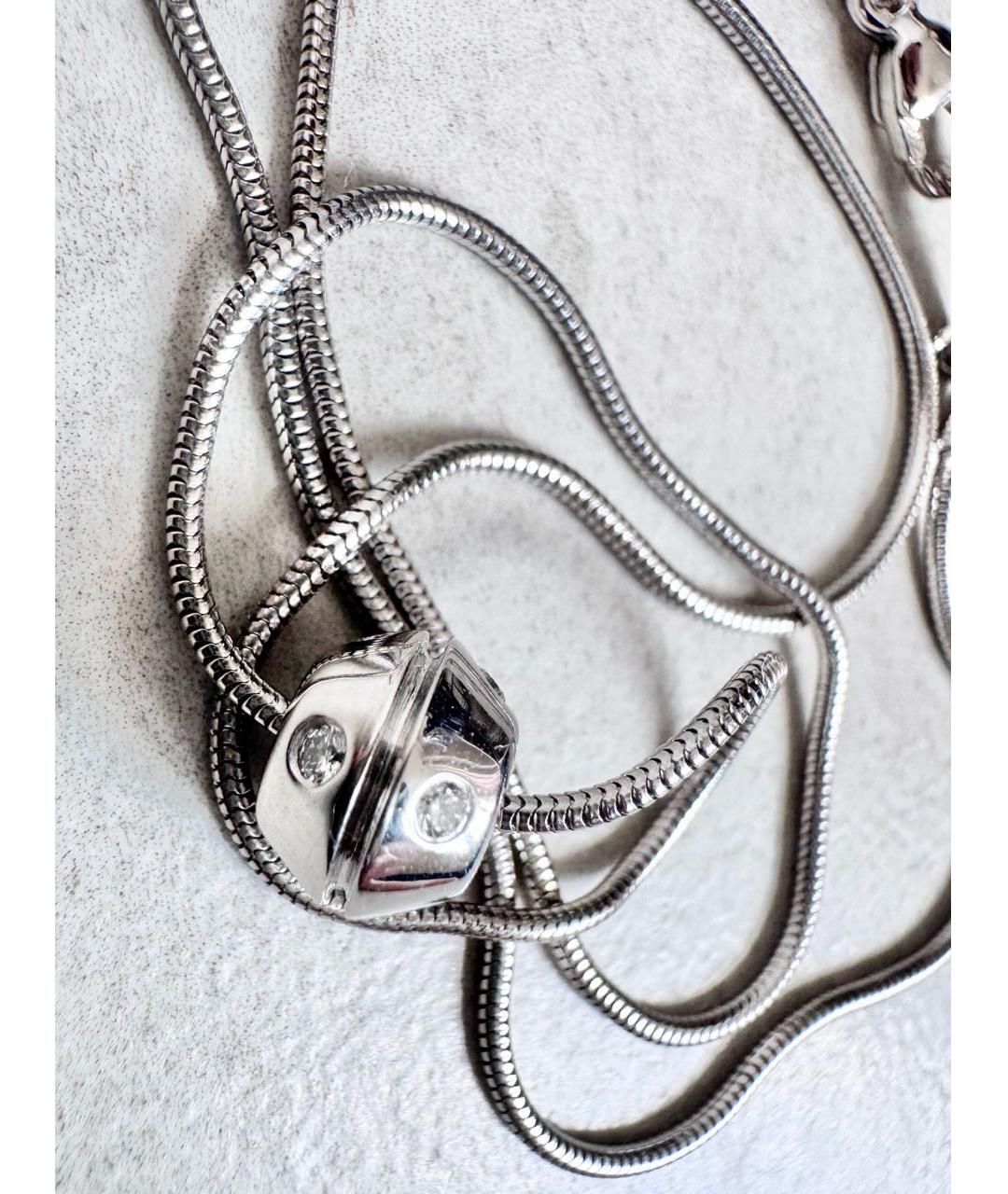 TIFFANY&CO Серебряное колье из белого золота, фото 2