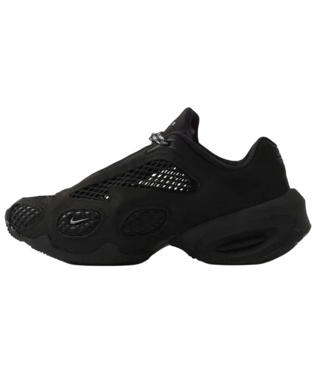 NIKE Черные кожаные кроссовки, фото 3