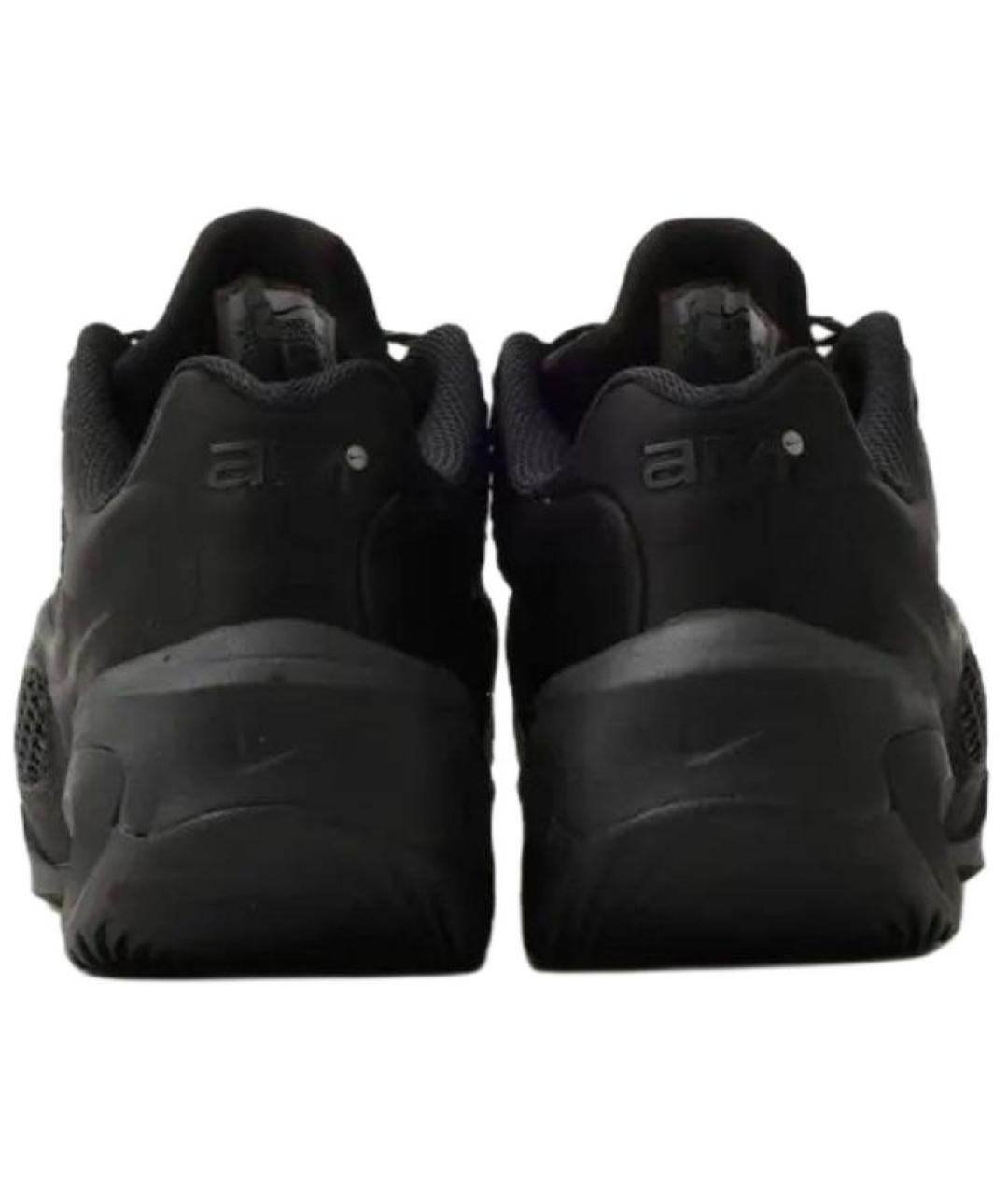 NIKE Черные кожаные кроссовки, фото 4