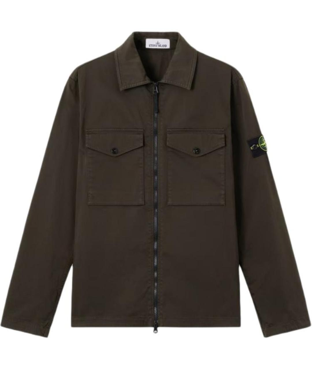 STONE ISLAND Серая куртка, фото 1