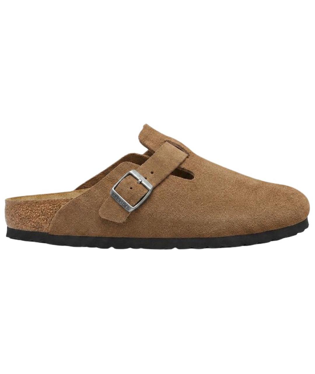 BIRKENSTOCK Коричневые сабо, фото 1