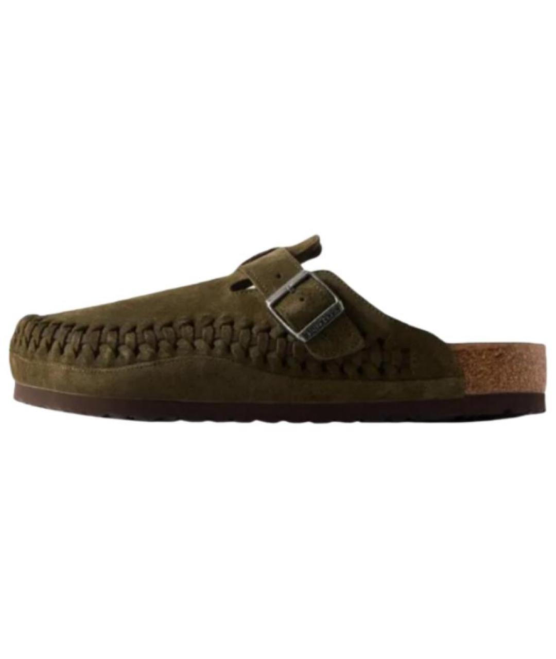 BIRKENSTOCK Зеленые сандалии, фото 2