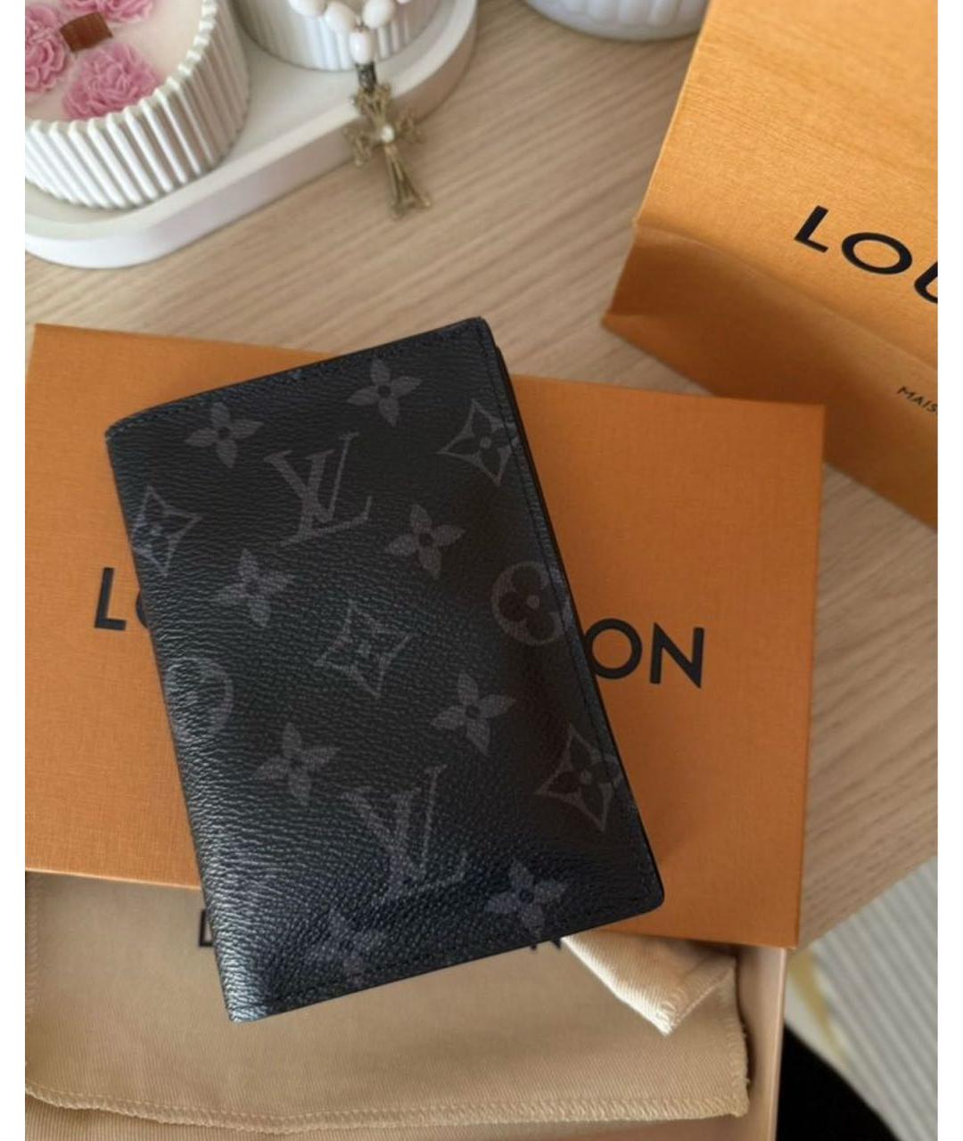 LOUIS VUITTON Серый кардхолдер, фото 8