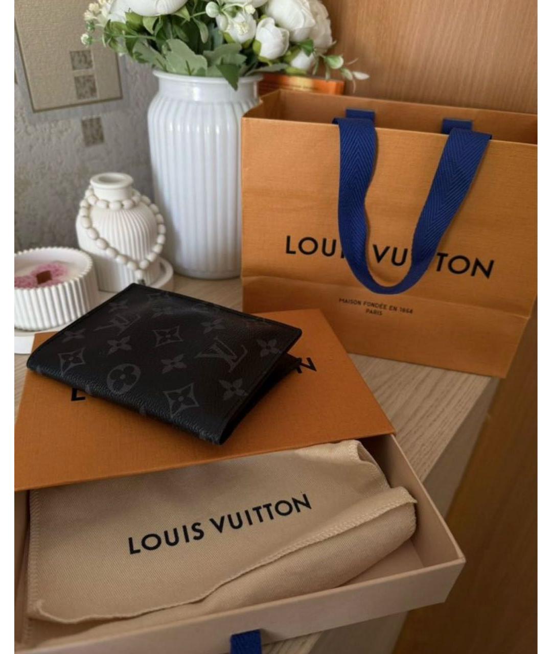 LOUIS VUITTON Серый кардхолдер, фото 2