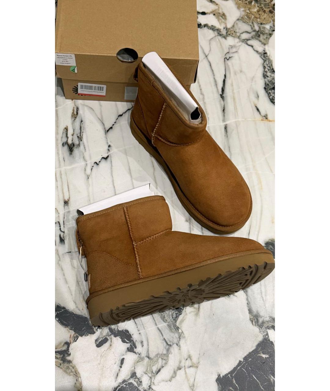 UGG Замшевые сапоги, фото 8