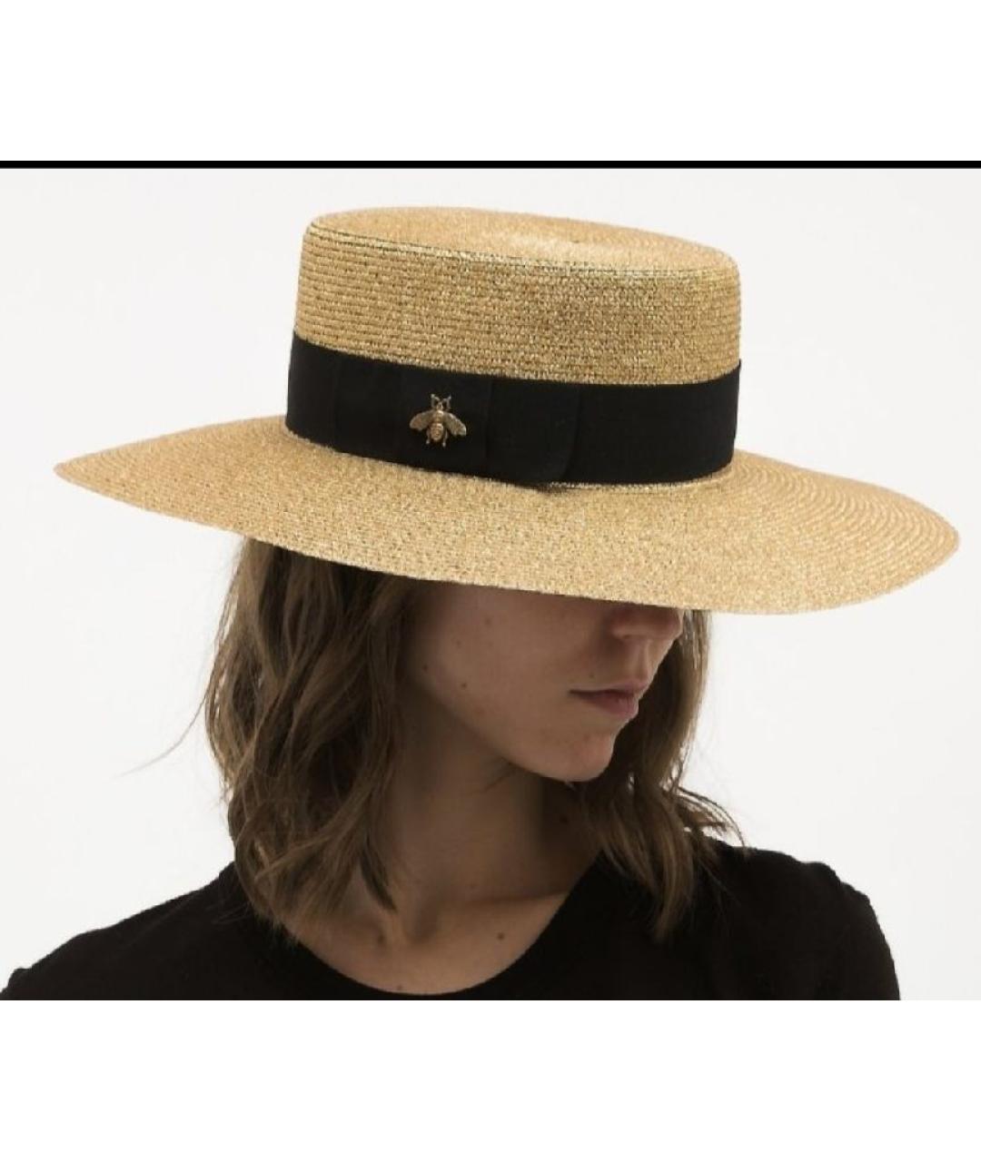 GUCCI Золотая шляпа, фото 4