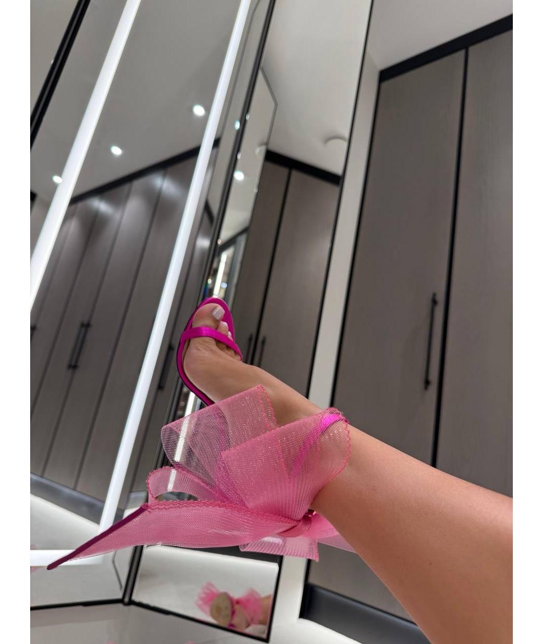 JIMMY CHOO Розовые туфли, фото 4