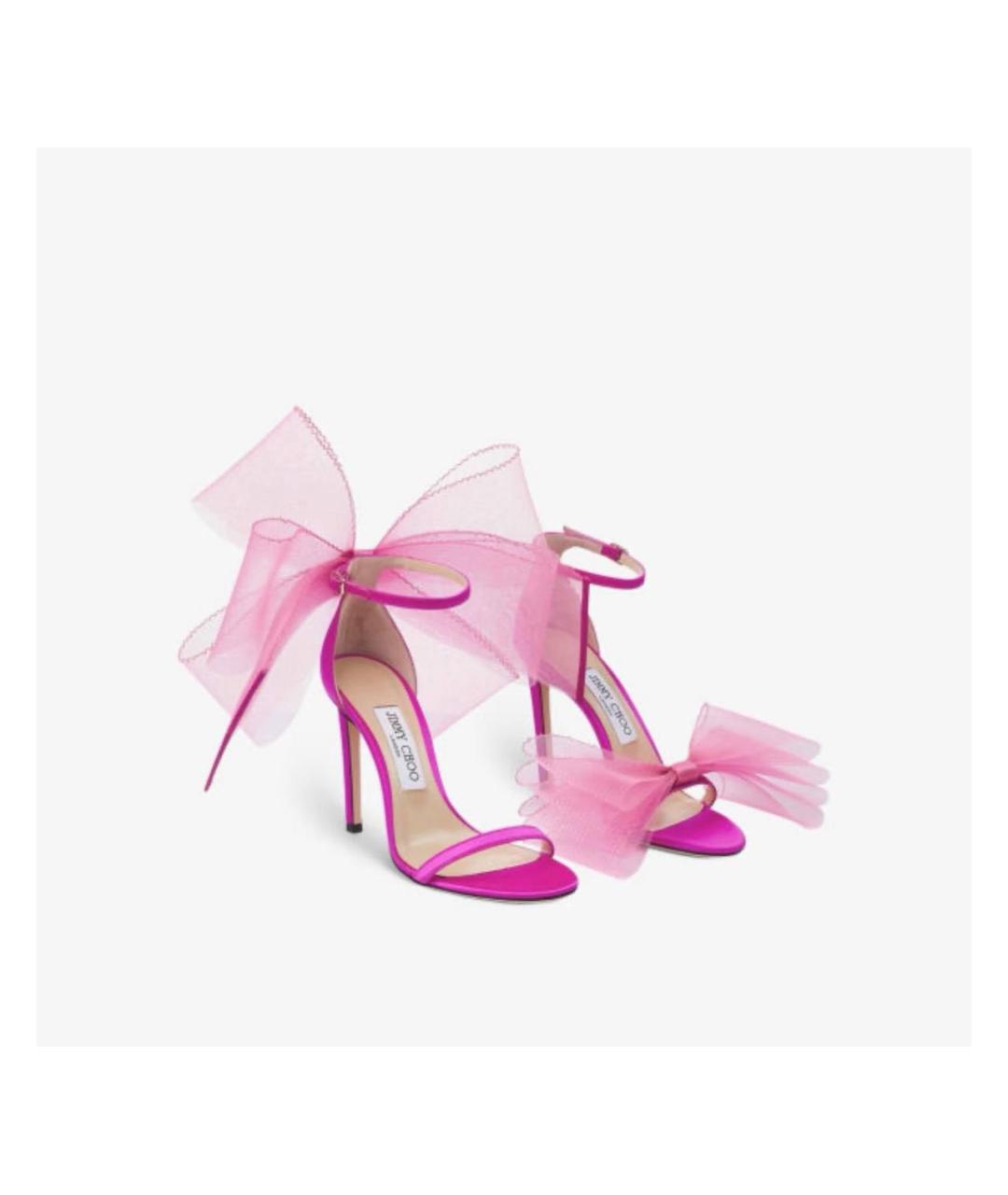 JIMMY CHOO Розовые туфли, фото 5