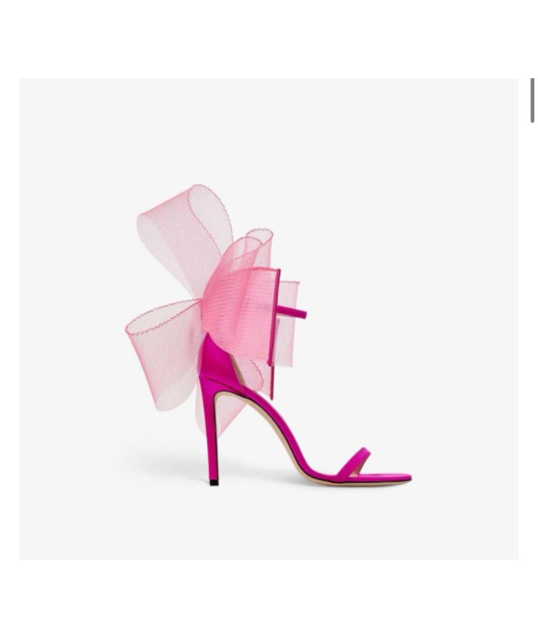 JIMMY CHOO Розовые туфли, фото 6