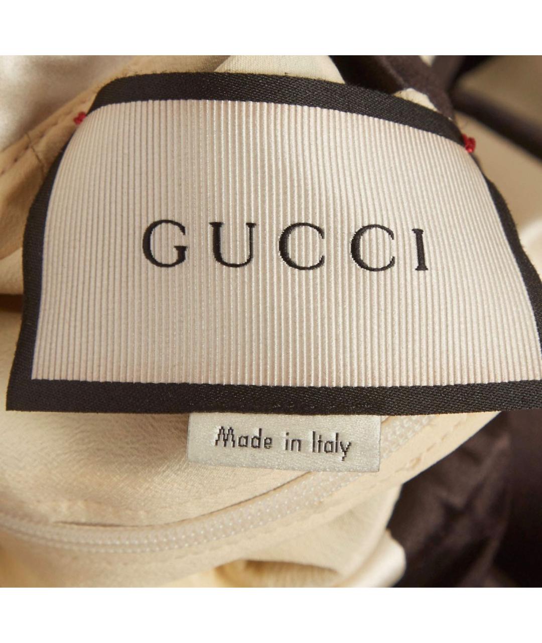 GUCCI Мульти шелковое вечернее платье, фото 3