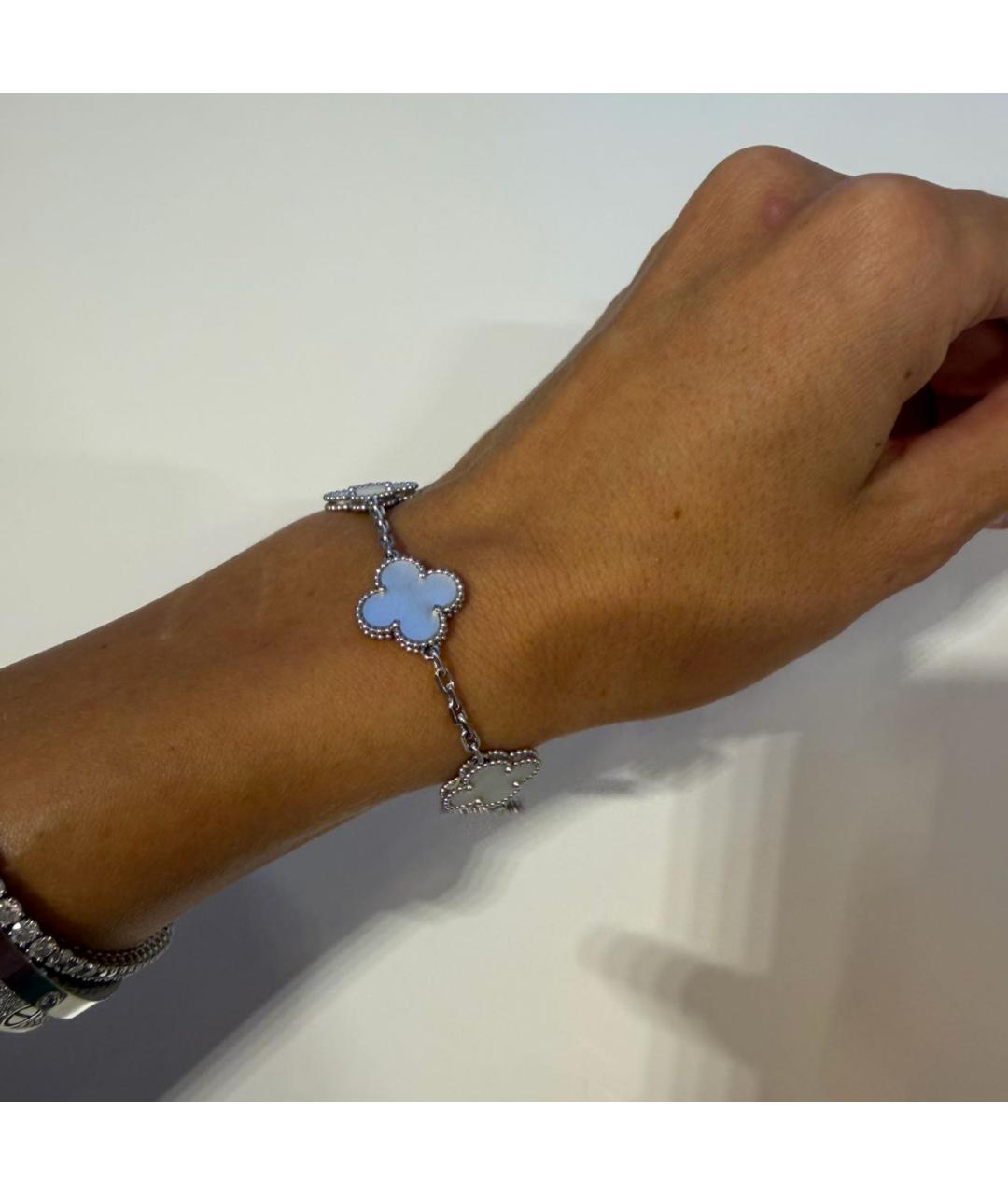 VAN CLEEF & ARPELS Белый браслет из белого золота, фото 4