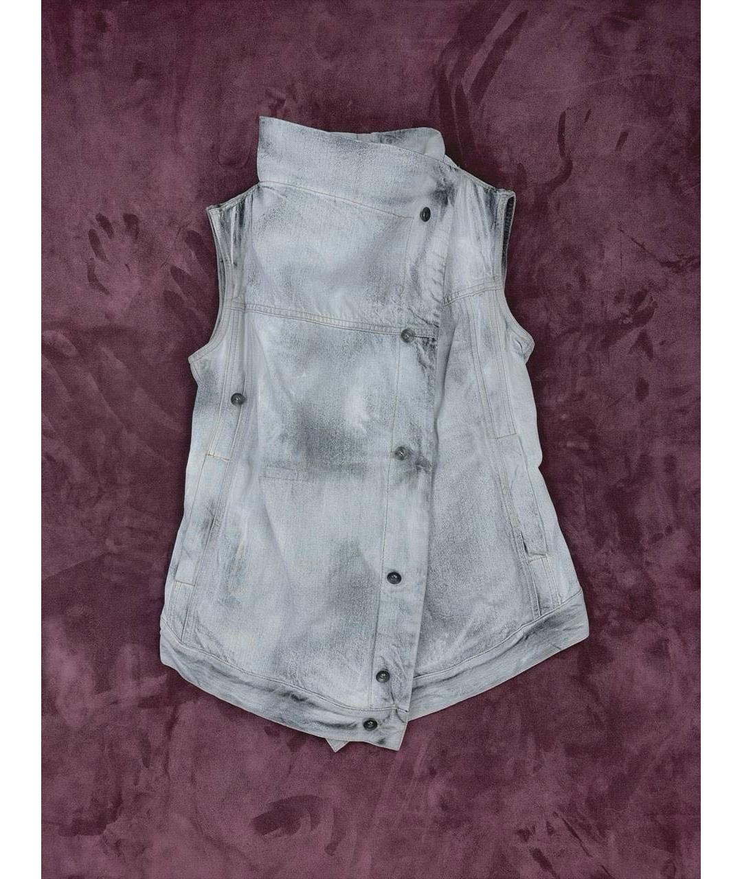 RICK OWENS Серые хлопковые капри, фото 2