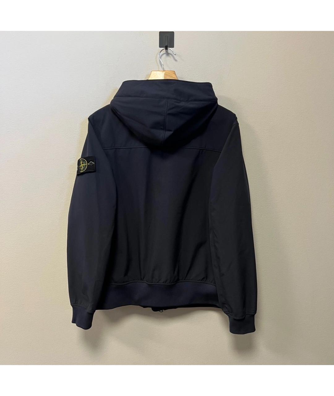 STONE ISLAND Темно-синяя куртка, фото 3