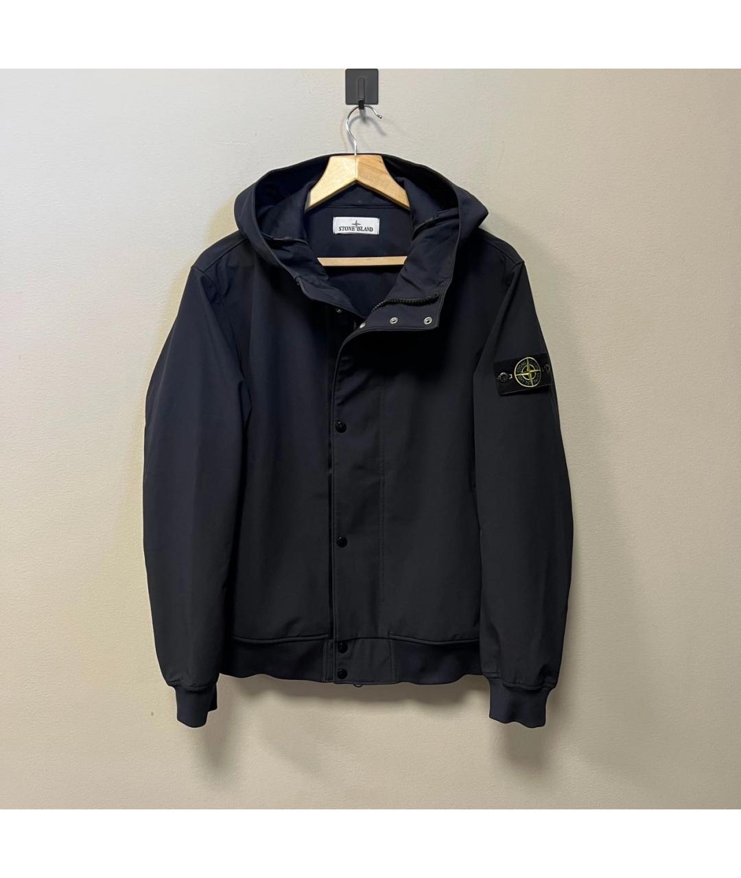 STONE ISLAND Темно-синяя куртка, фото 6