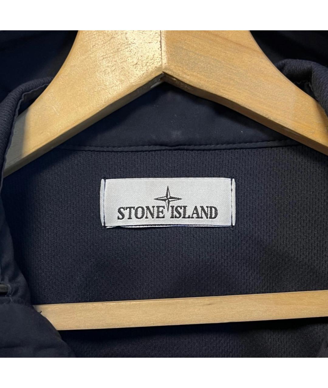 STONE ISLAND Темно-синяя куртка, фото 4