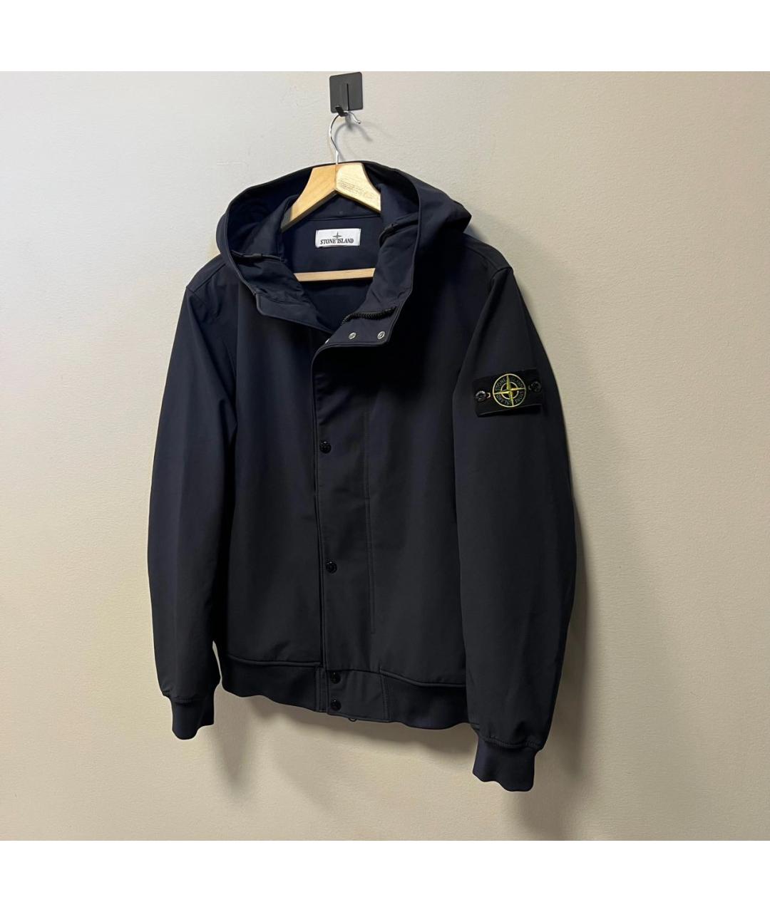 STONE ISLAND Темно-синяя куртка, фото 2