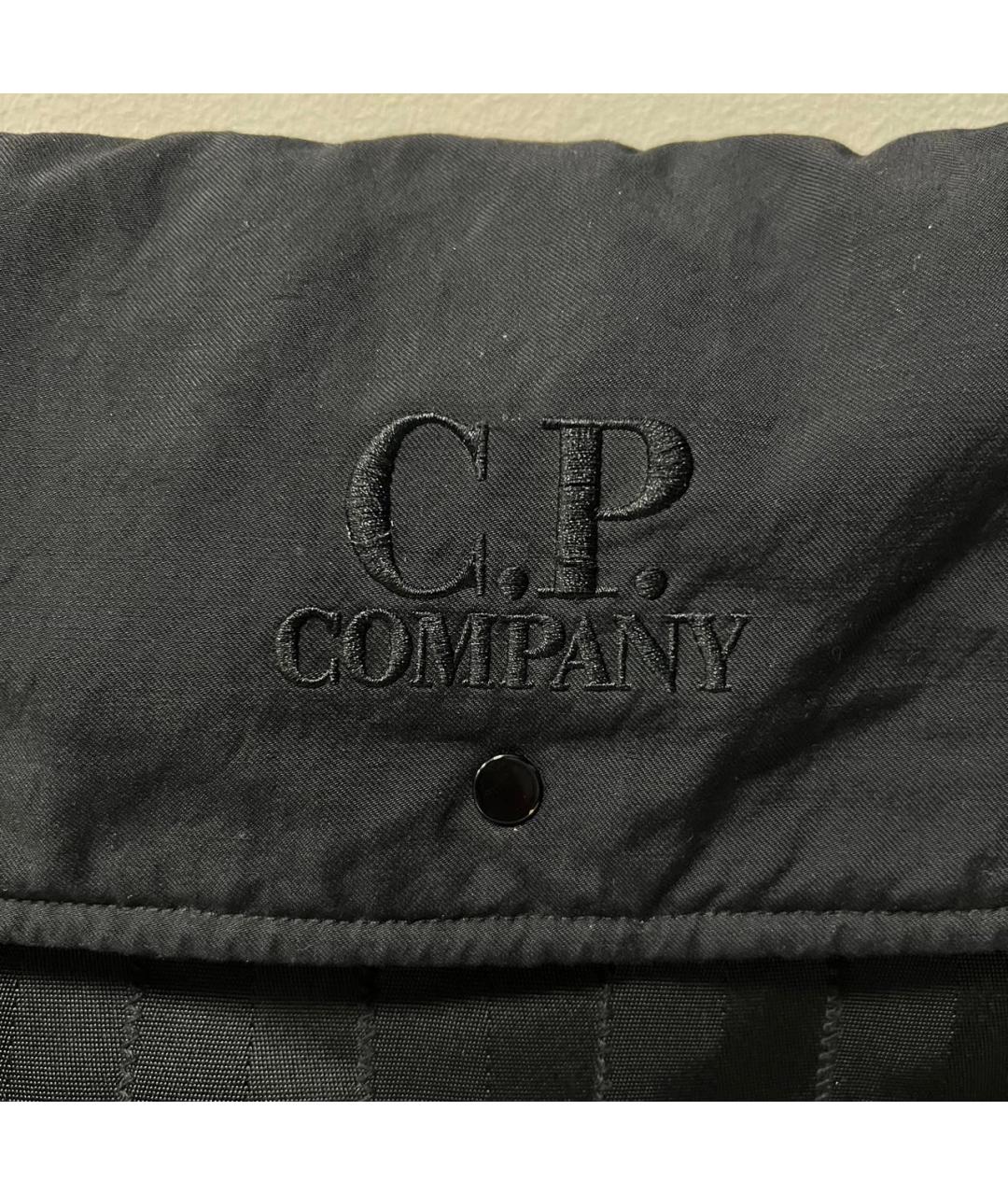 CP COMPANY Черная нейлоновая сумка на плечо, фото 4