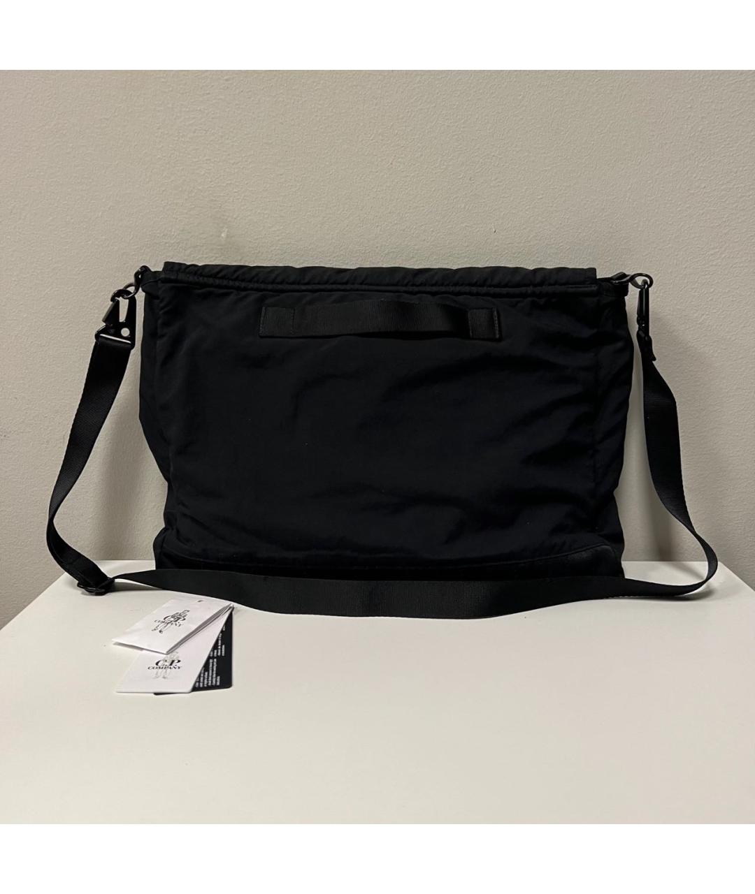 CP COMPANY Черная нейлоновая сумка на плечо, фото 3