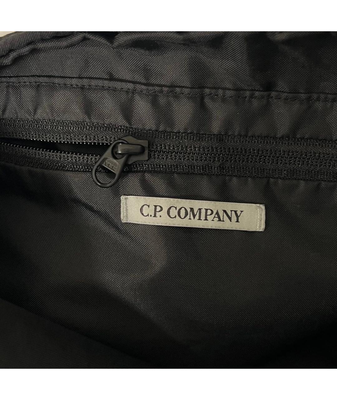 CP COMPANY Черная нейлоновая сумка на плечо, фото 7