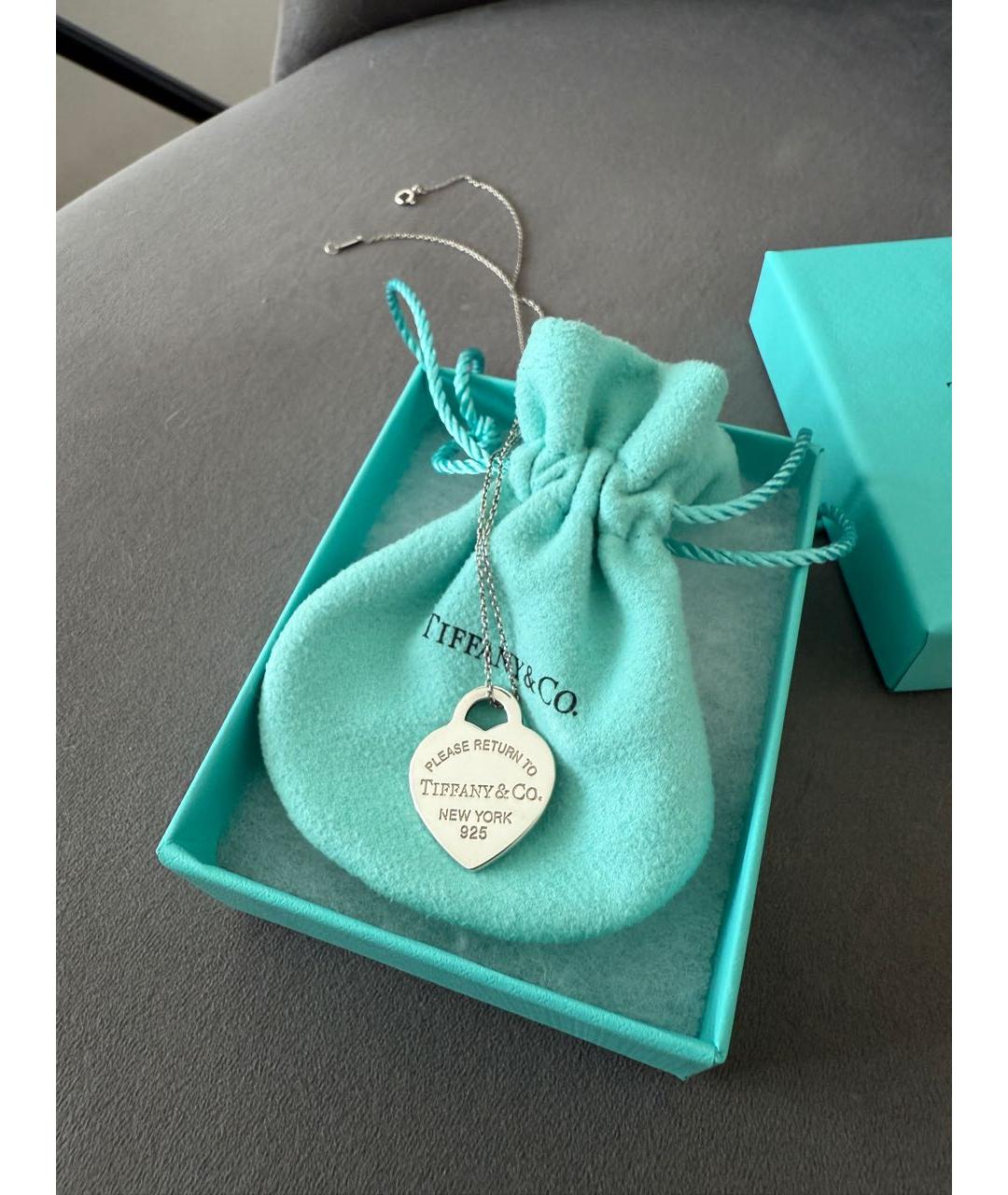 TIFFANY&CO Серебряное серебряное колье, фото 3