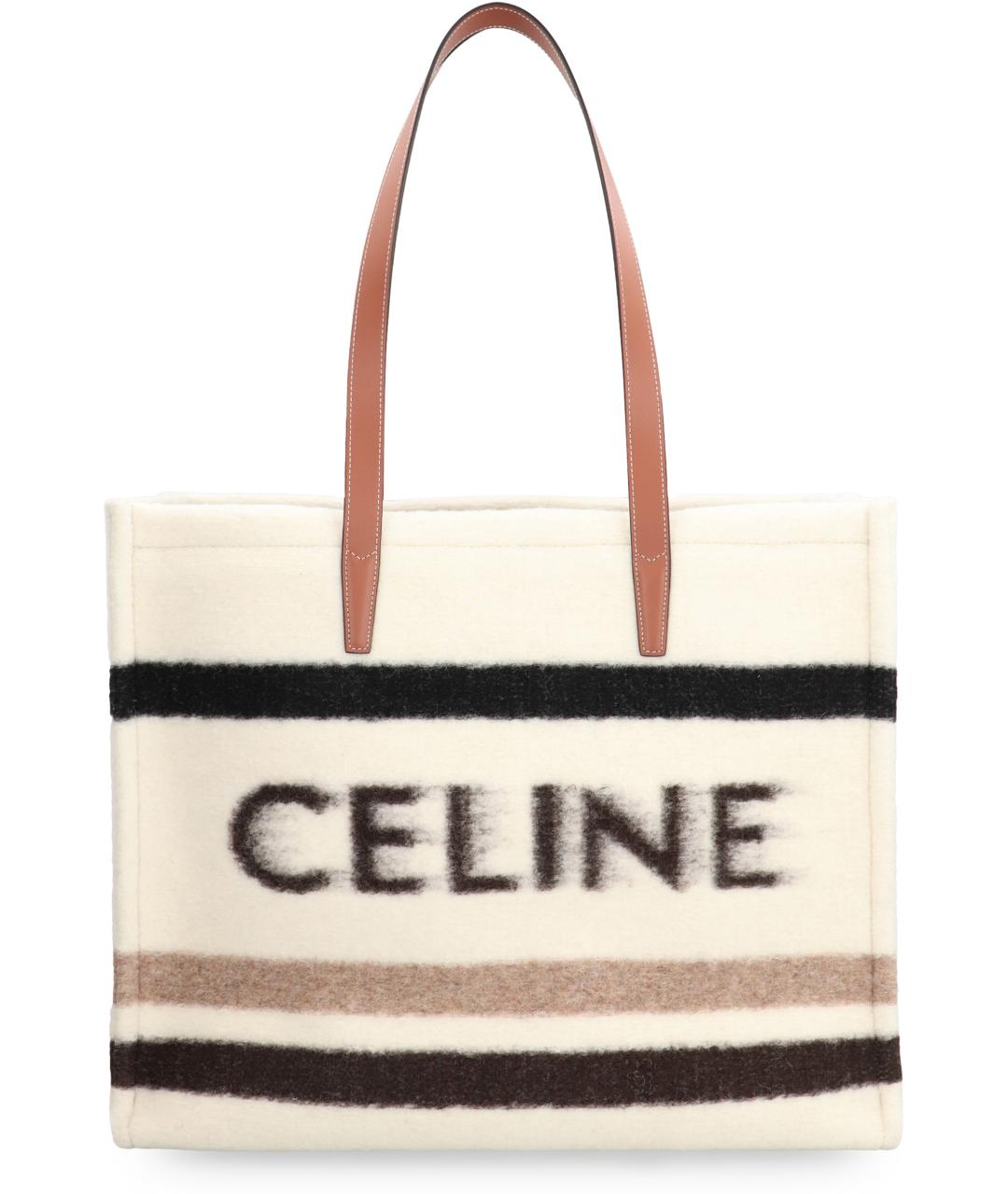 CELINE Бежевая сумка тоут, фото 2
