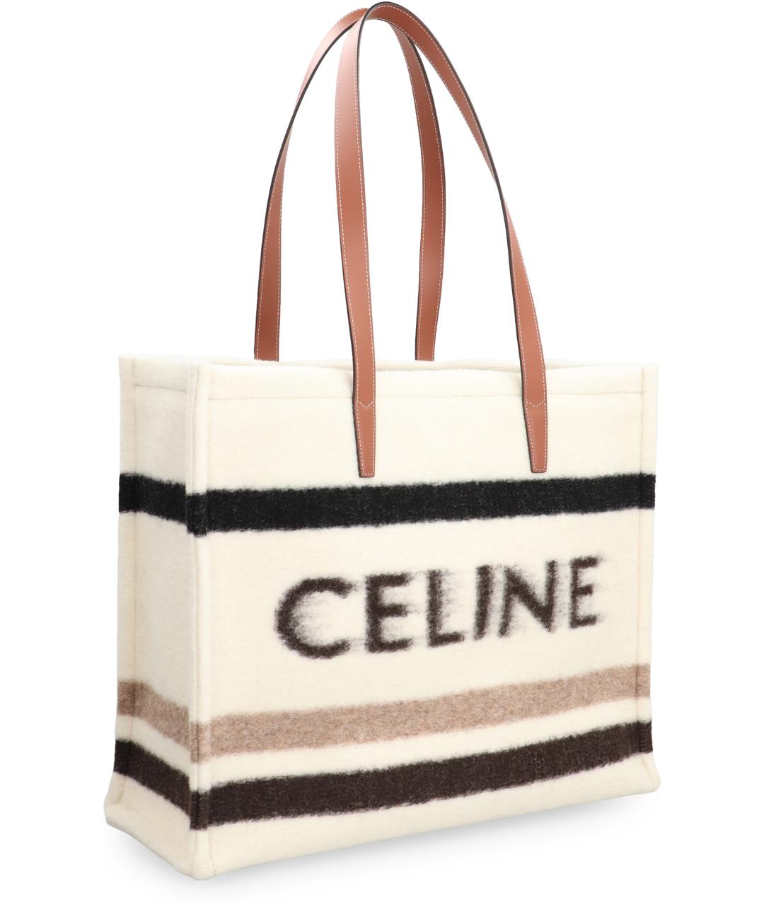CELINE Бежевая сумка тоут, фото 3