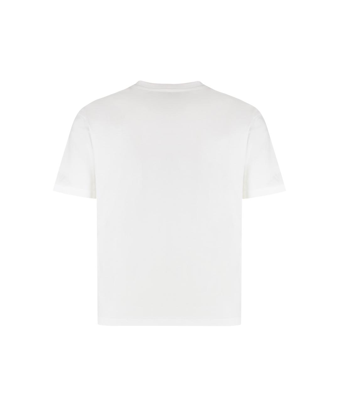 A.P.C. Белая хлопковая футболка, фото 2