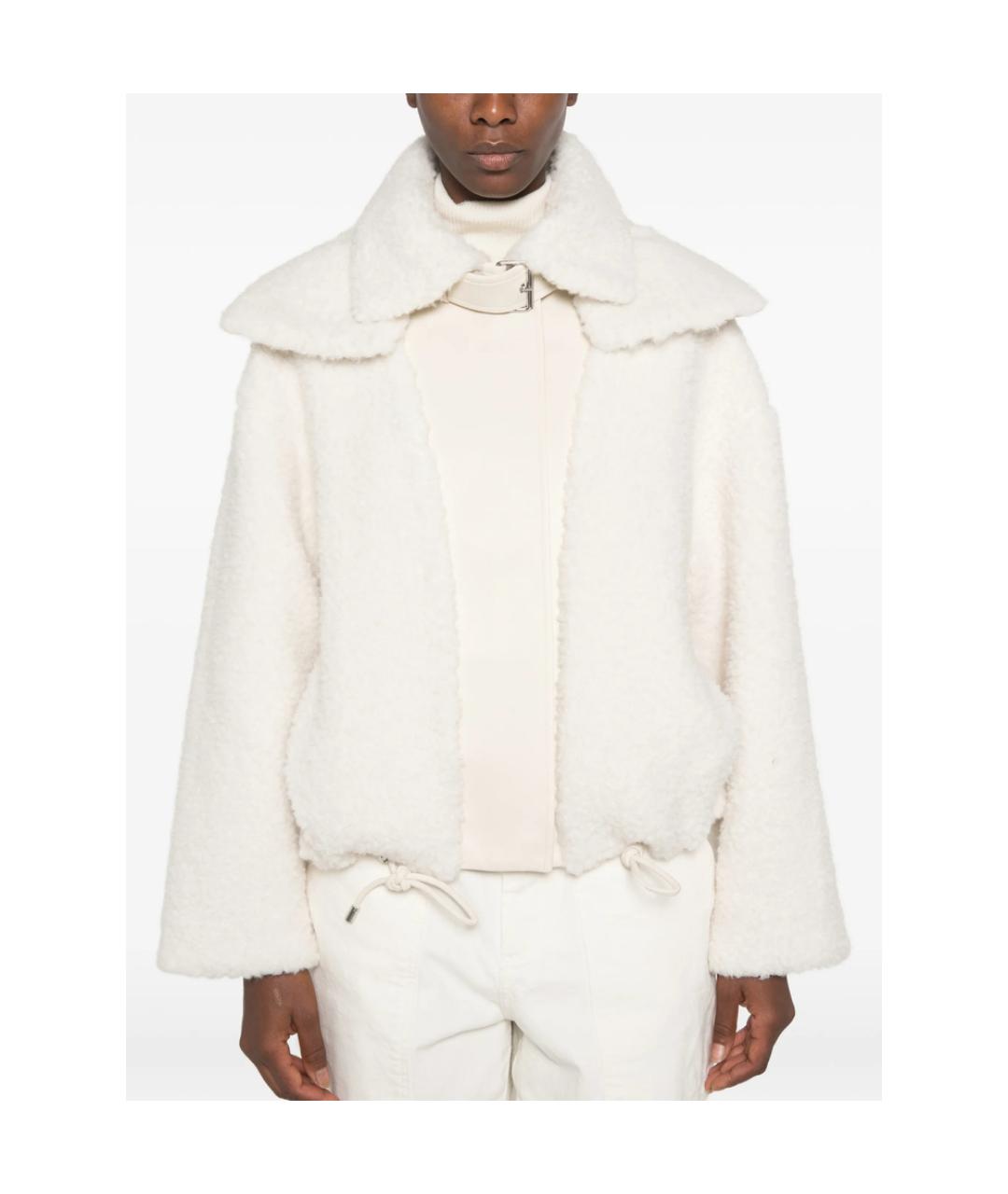 SPORTMAX Белая куртка, фото 4