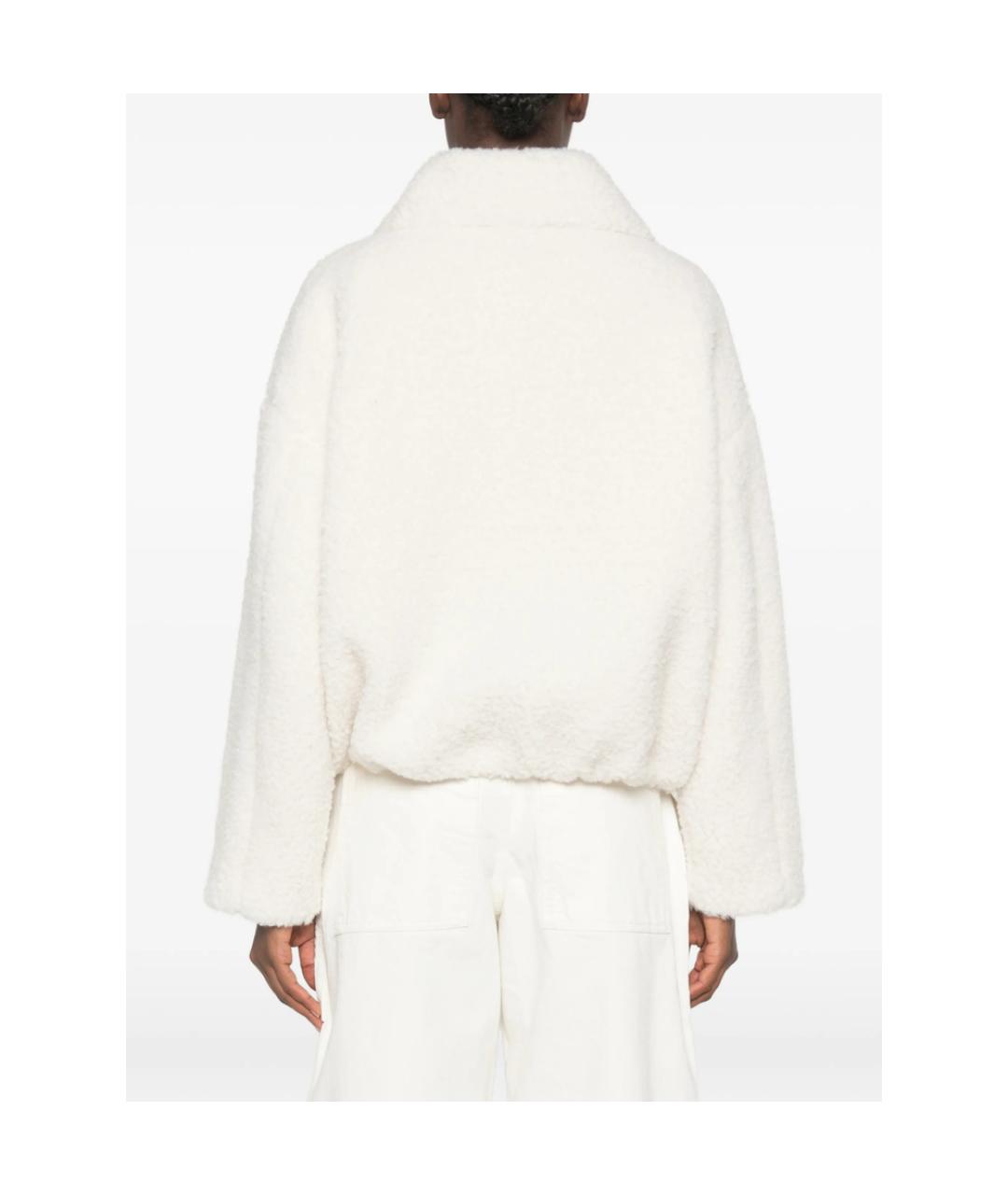 SPORTMAX Белая куртка, фото 5