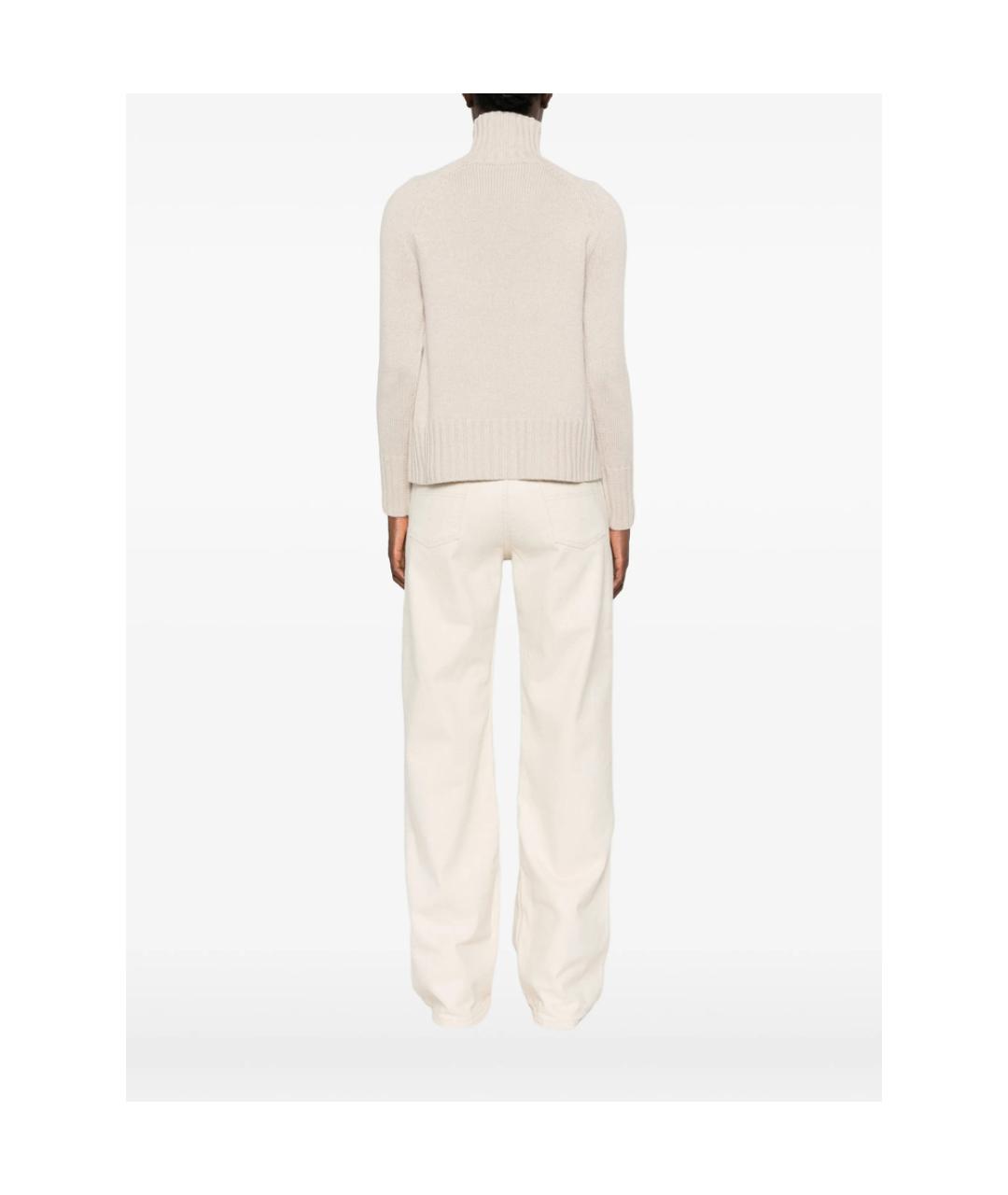 'S MAX MARA Белый кашемировый джемпер / свитер, фото 2