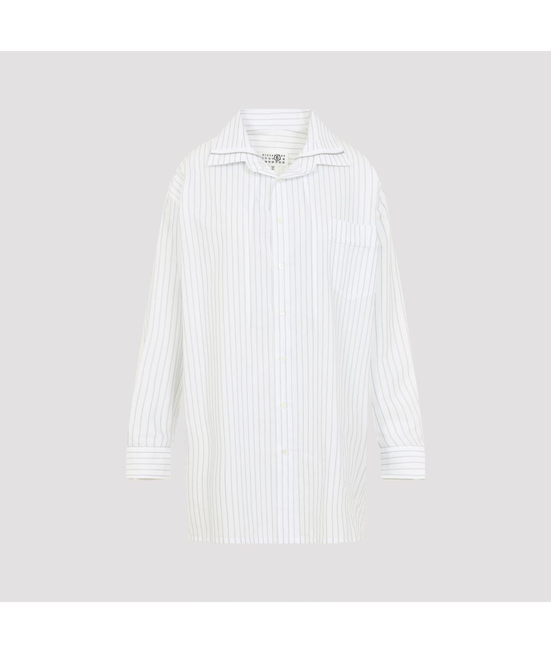 MM6 MAISON MARGIELA Мульти хлопковая рубашка, фото 2