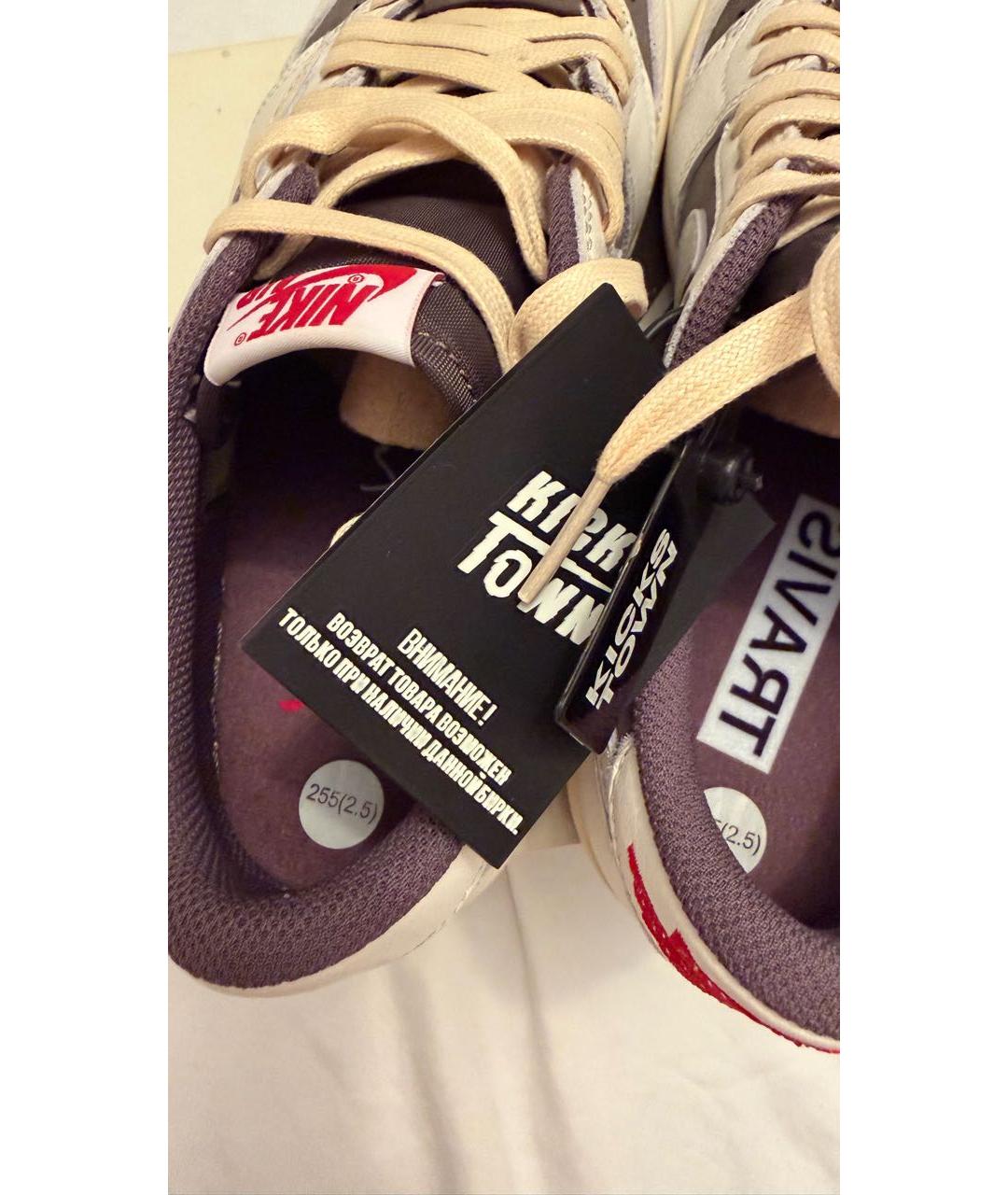 NIKE Мульти кожаные кроссовки, фото 5