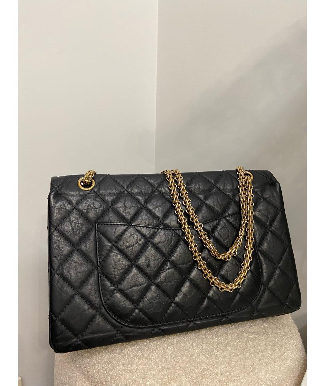 CHANEL Черная кожаная сумка через плечо, фото 3