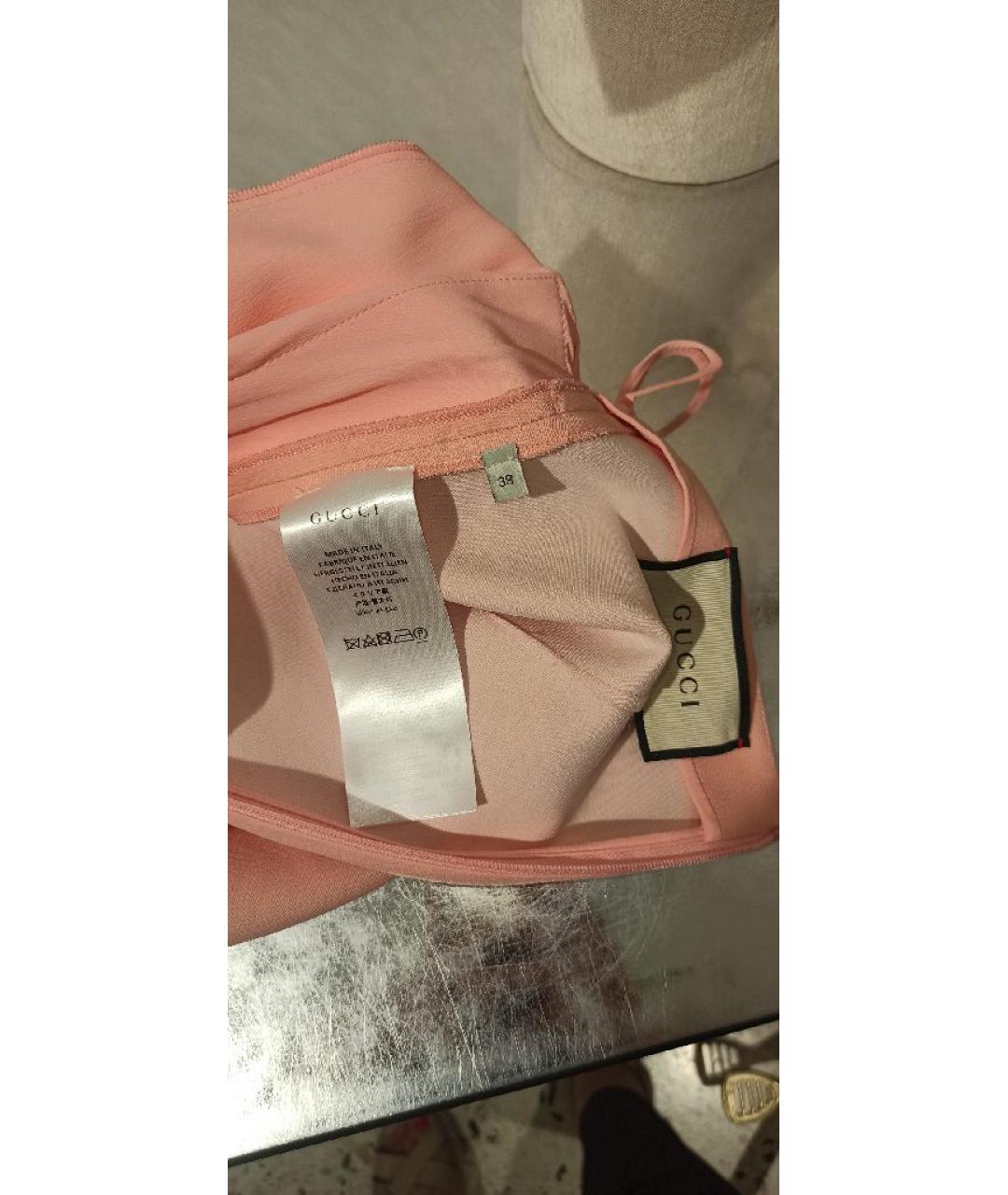 GUCCI Розовые шорты, фото 6