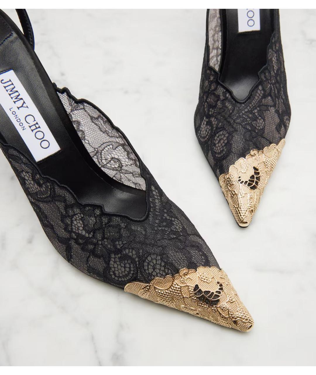 JIMMY CHOO Черные туфли, фото 5