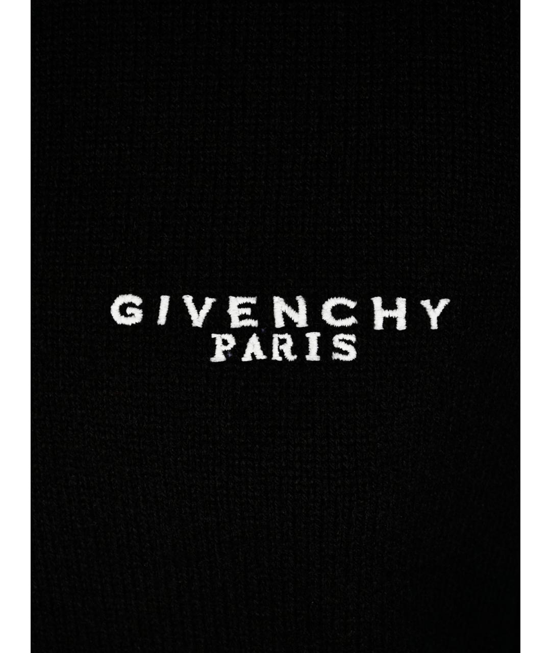 GIVENCHY Черный шерстяной джемпер / свитер, фото 3
