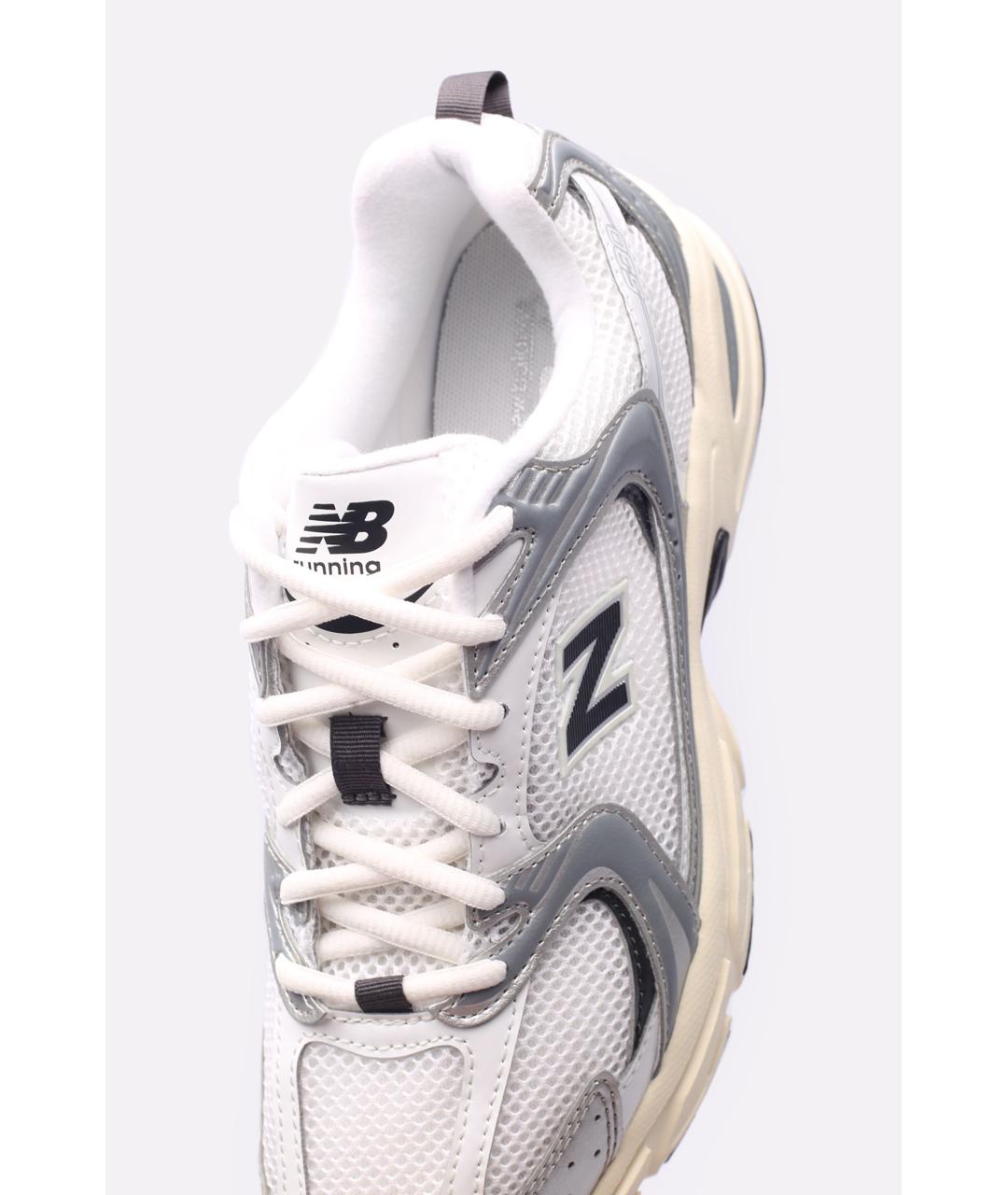 NEW BALANCE Серые текстильные кроссовки, фото 4
