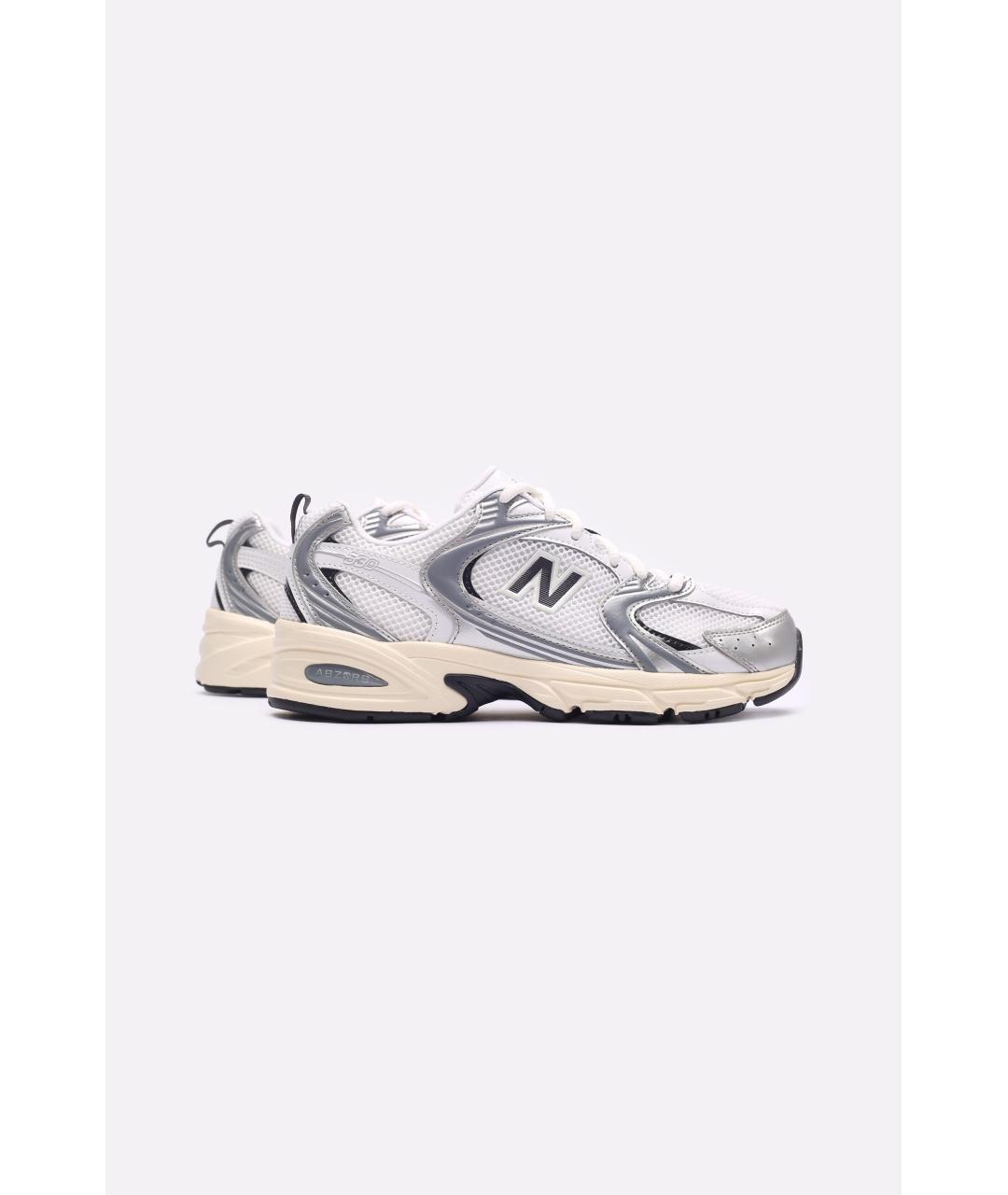 NEW BALANCE Серые текстильные кроссовки, фото 3