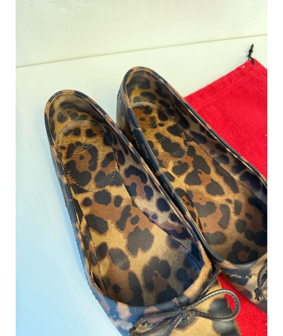 CHRISTIAN LOUBOUTIN Мульти балетки, фото 3
