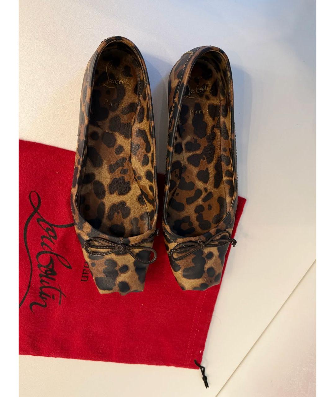 CHRISTIAN LOUBOUTIN Мульти балетки, фото 2