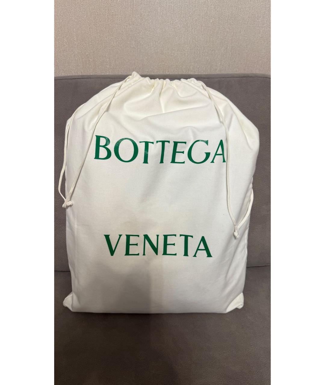 BOTTEGA VENETA Коричневое полотенце, фото 4