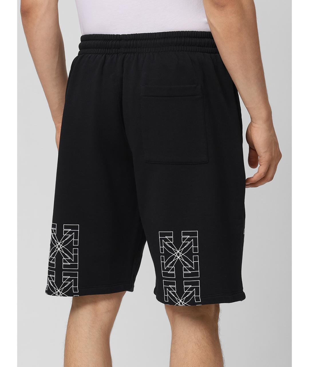 OFF-WHITE Черные шорты, фото 3