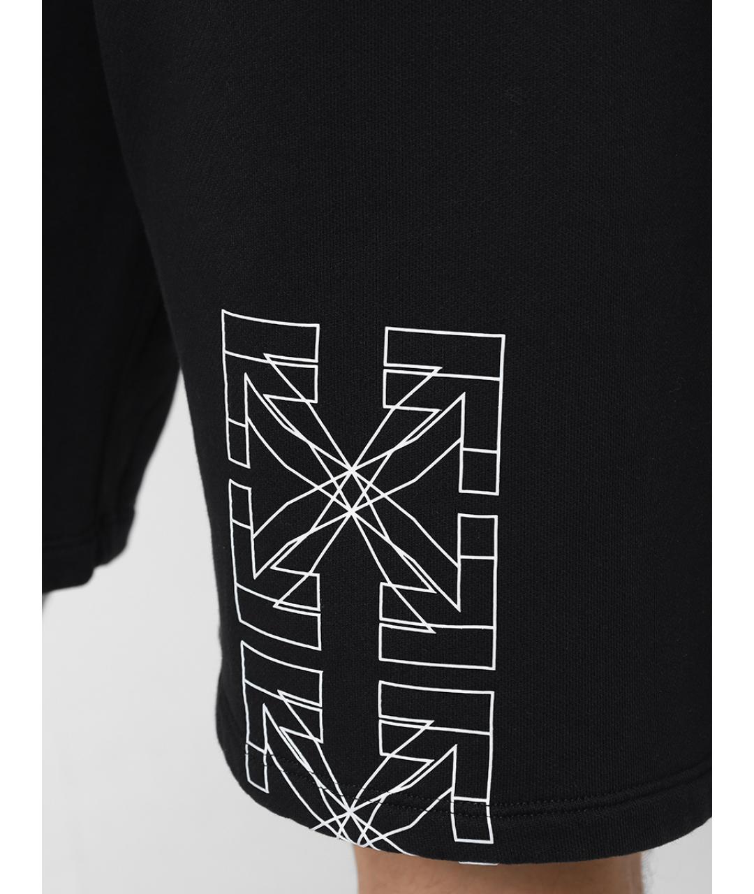 OFF-WHITE Черные шорты, фото 5