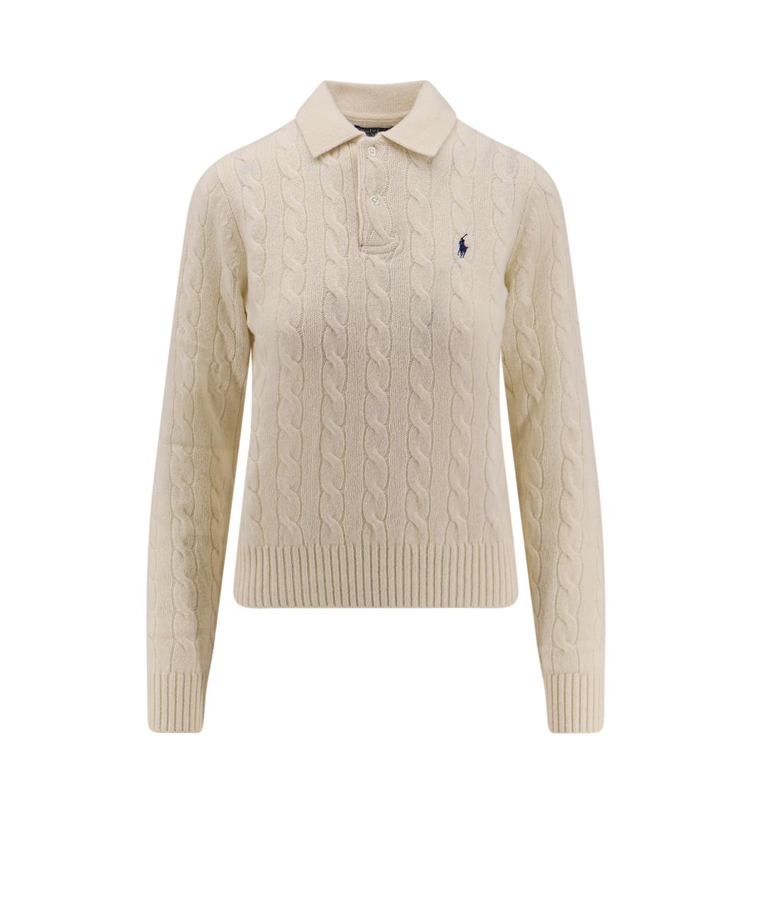 POLO RALPH LAUREN Бежевый джемпер / свитер, фото 1