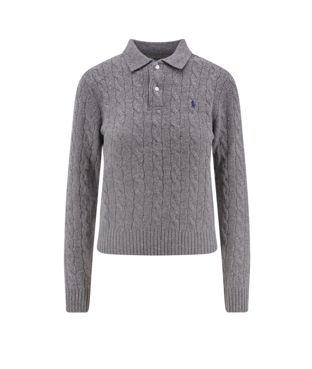 POLO RALPH LAUREN Серый джемпер / свитер, фото 1