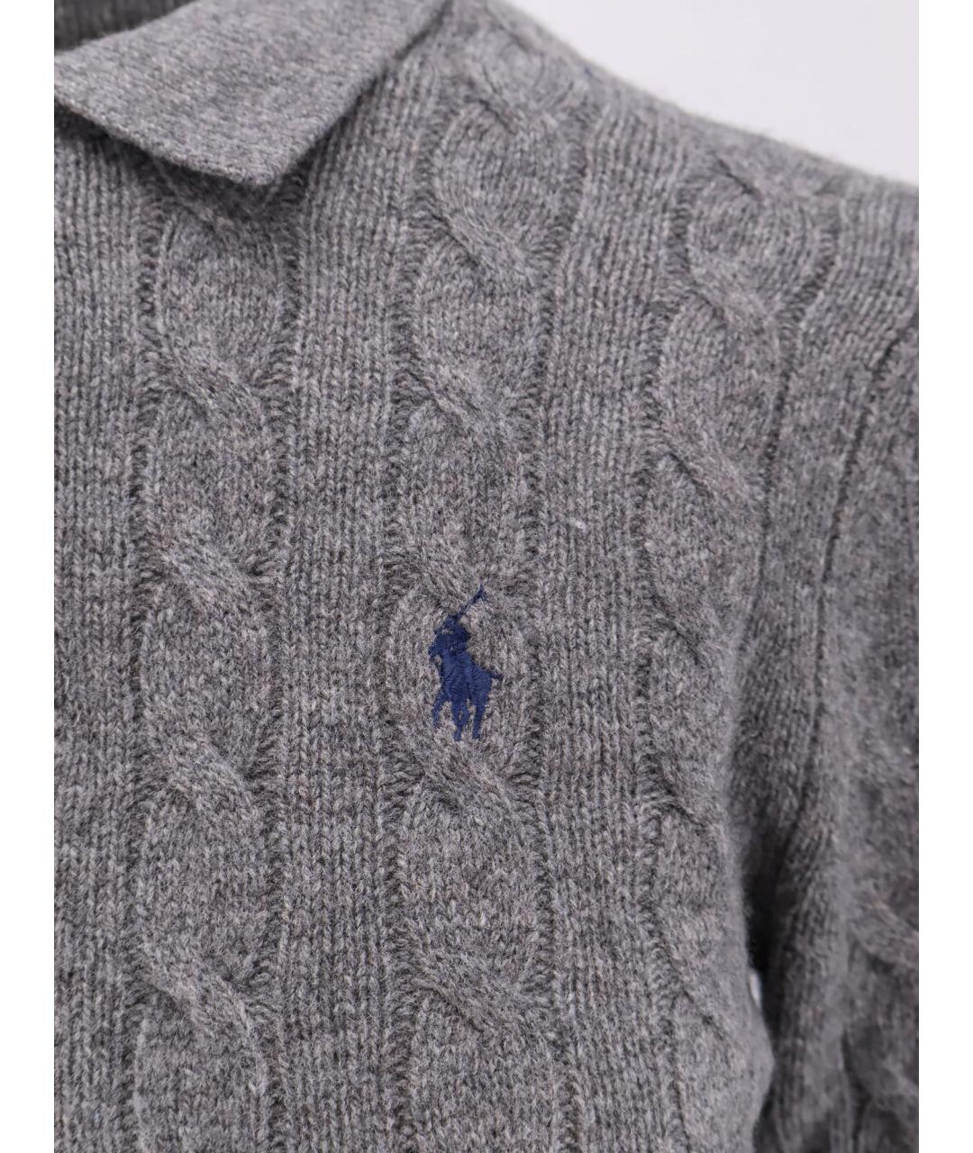 POLO RALPH LAUREN Серый джемпер / свитер, фото 3