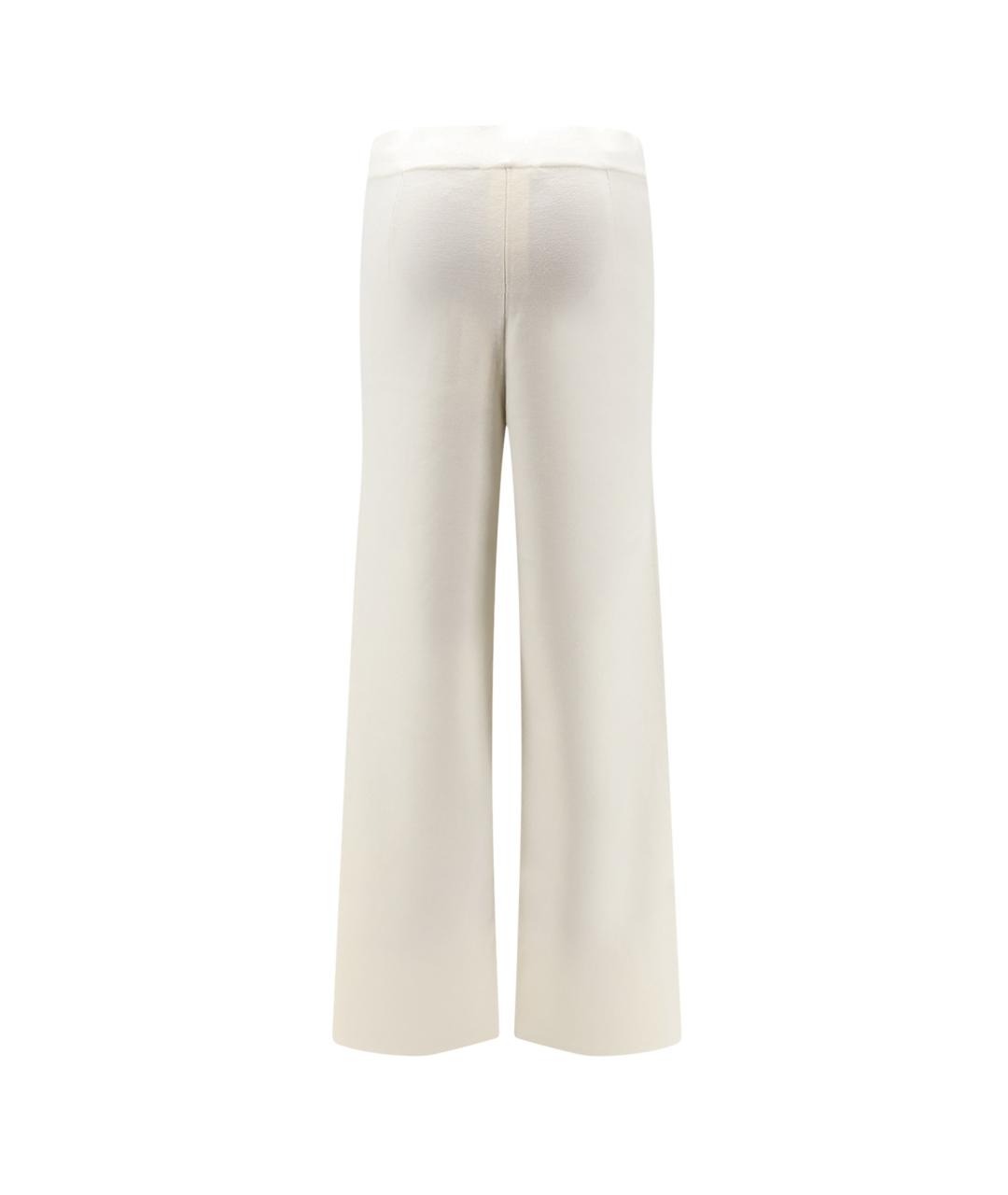 MAX MARA Бежевые прямые брюки, фото 2