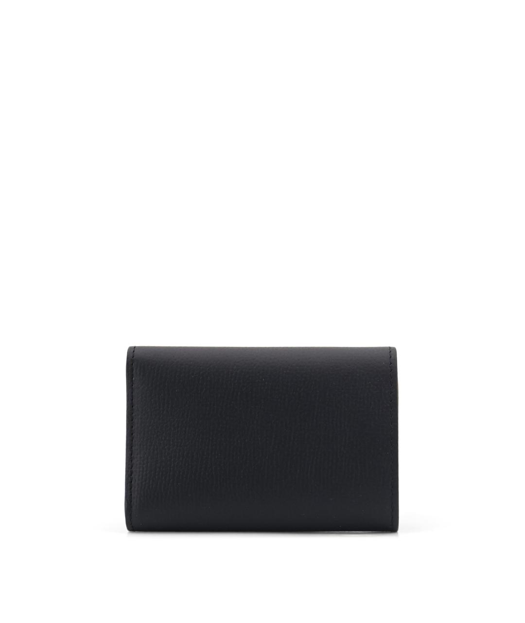 LOEWE Черный кожаный кошелек, фото 2
