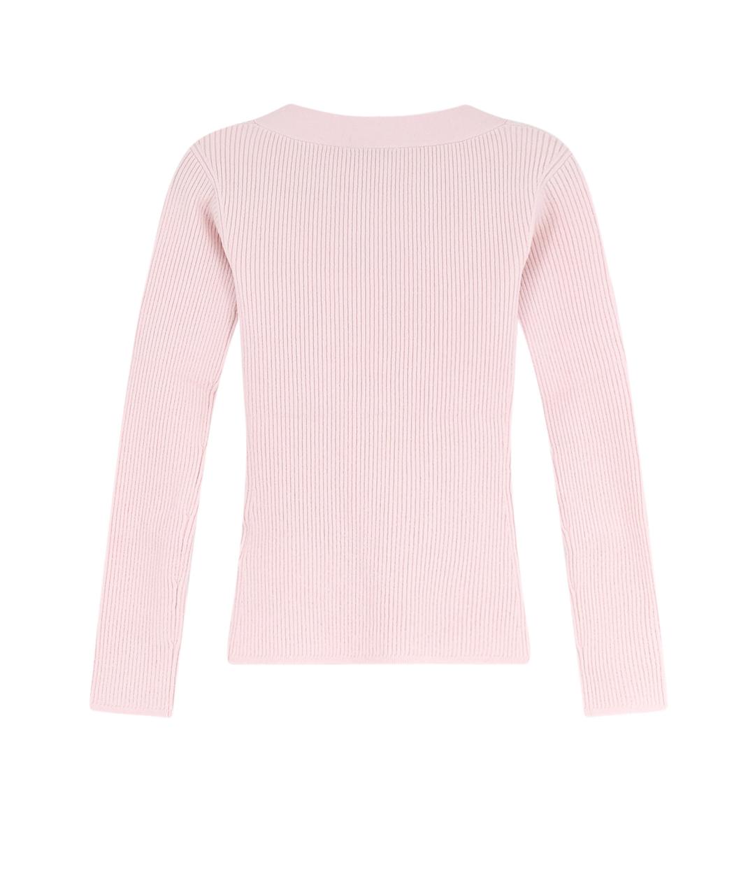 MAX MARA Розовый кардиган, фото 2